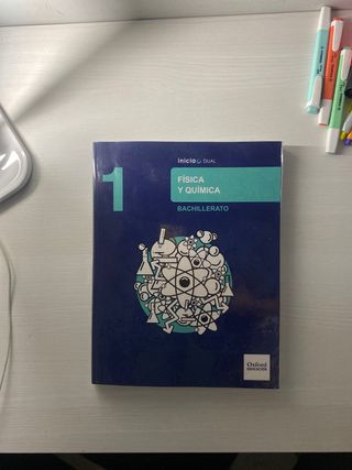 Libro Fisica y Quimica 1Bach Oxford