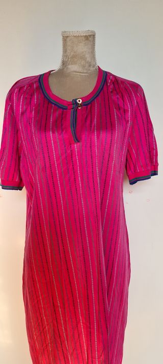 cinturone in pelle rosa