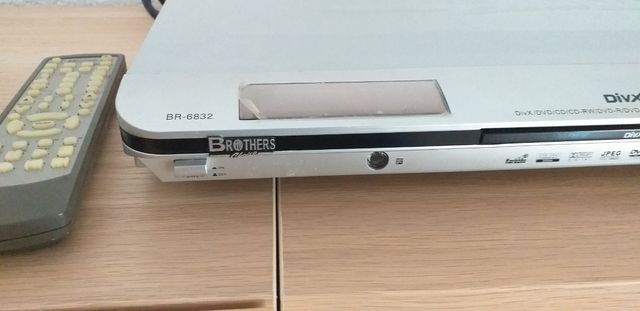 reproductor DVD divx cd-rw brothers