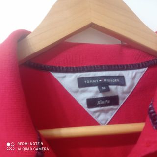 Polo mangas carta rojo
