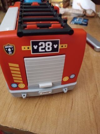 Camión de Bomberos con sonido Mickey