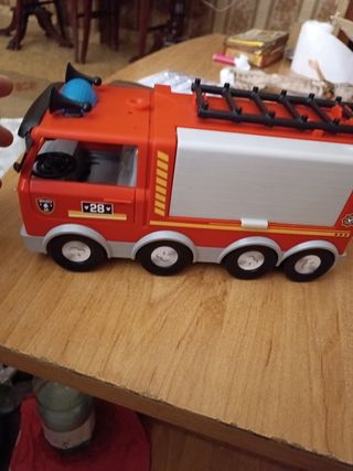 Camión de Bomberos con sonido Mickey