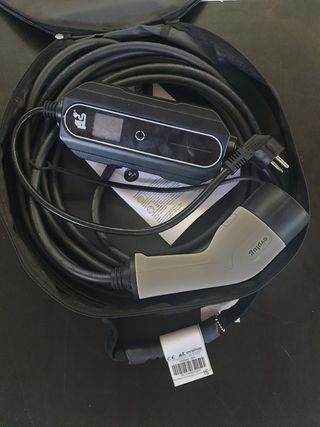 18Cargador Portátil TIPO2 8m 16A  Coche Eléctrico 