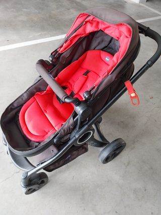 CARRO BEBÉ ROJO + regalo