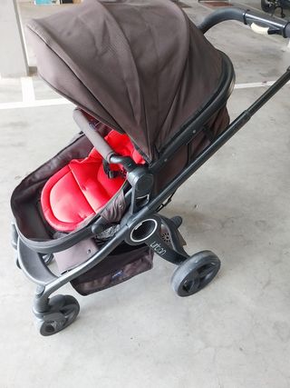 CARRO BEBÉ ROJO + regalo