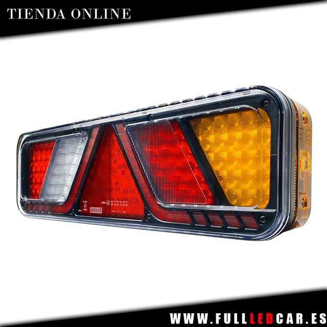 PILOTOS LED NEON 7 FUNCIONES CON GALIBOS LATERALES
