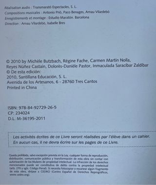 Libros Francés 3º ESO: Essentiel et plus...