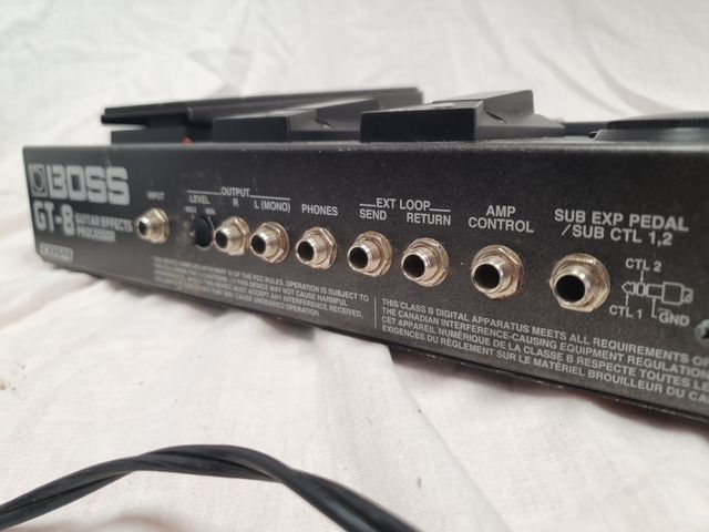 Pedaliera per chitarra Boss GT-8