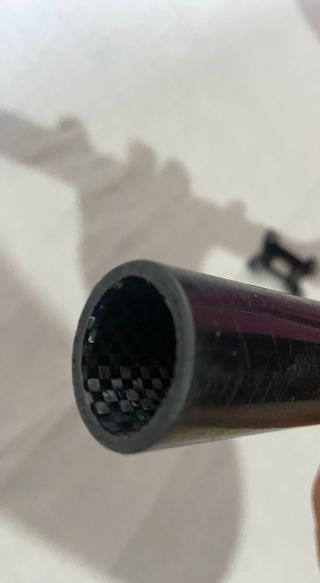 tija de carbono 27,2 mm