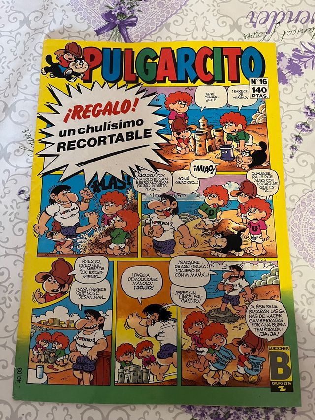 Comic Pulgarcito numero 16