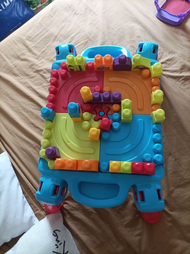 Banco bloques para bebes o niños