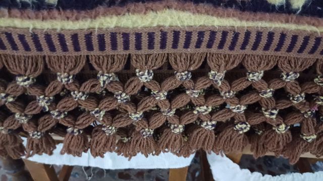 Colcha/cobertor antiguo.