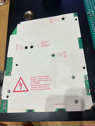 Macintosh SE placa analógica Apple