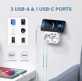 Enchufe 220v Cargador USB FUENGIROLA