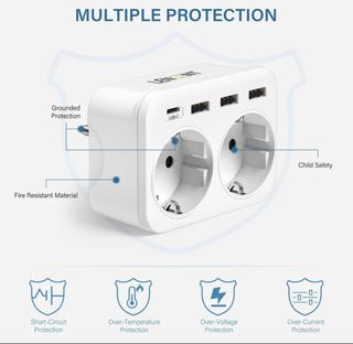 Enchufe 220v Cargador USB FUENGIROLA