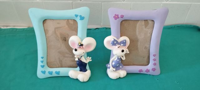 Due porta foto DIDDLE i pupazzi di una volta!