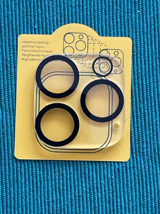 6 Protectores lente cámara iphone 14 pro y pro max