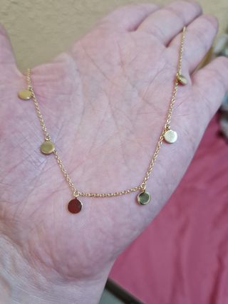 Conjunto pendientes, pulsera y collar de Salvatore