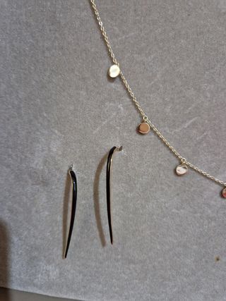 Conjunto pendientes, pulsera y collar de Salvatore