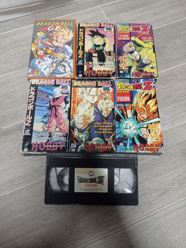 Pack VHS DRAGON BALL ovas películas 