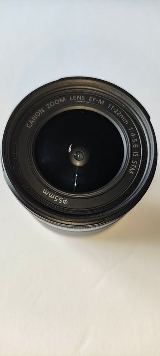 Canon EF-M 15-45mm y canon EF-M 11-22mm