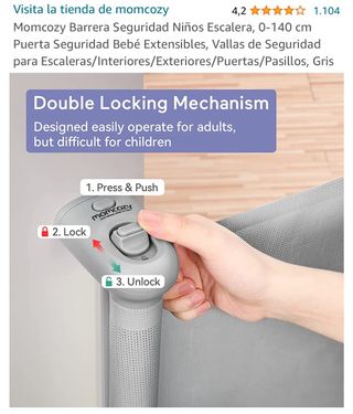 Barrer seguridad puerta