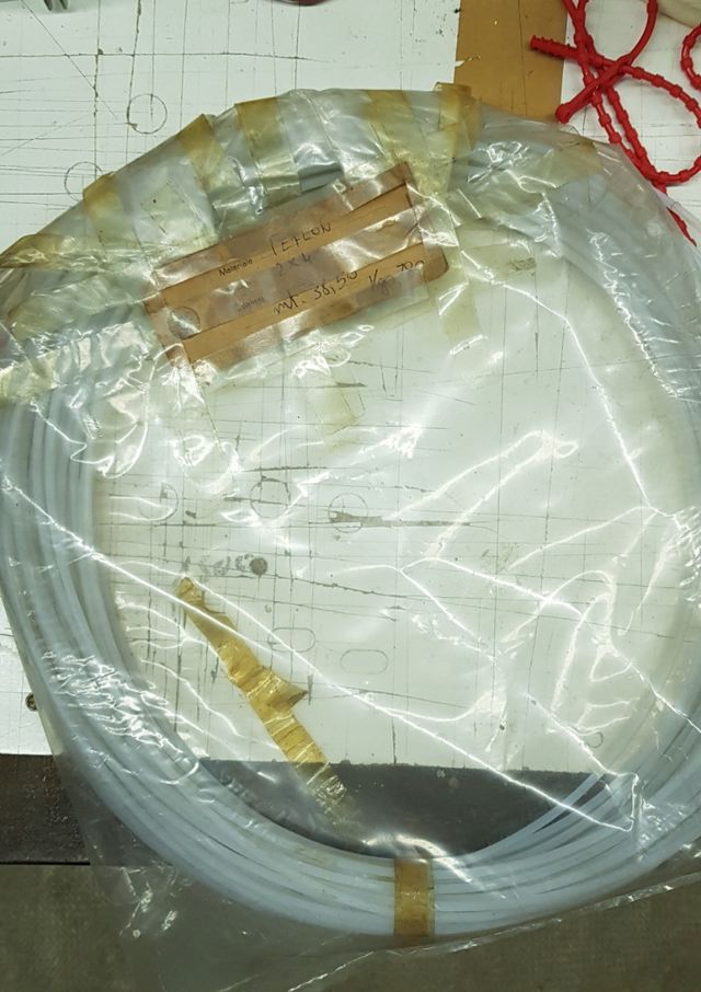 Tubo teflon - molla elettricista