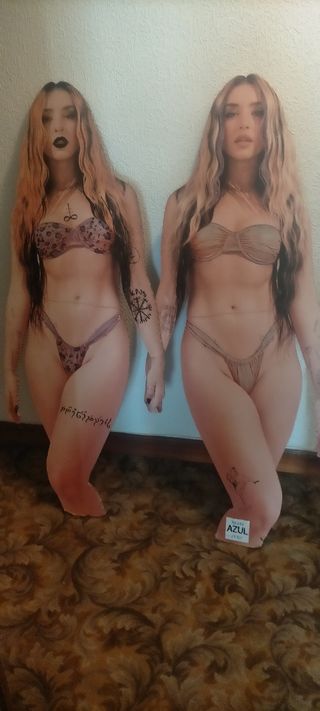 Maniquí cartón Lola índigo 