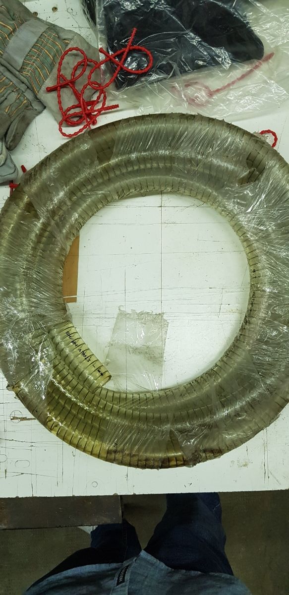 Tubo poliuretano trasparente 5m