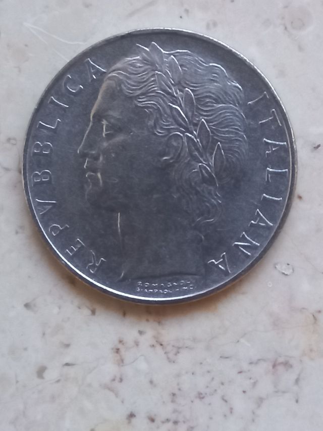 Moneta 100 lire 1968