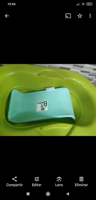 Adaptador bañera bebé. Babybath