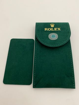 Funda Rolex verde nueva