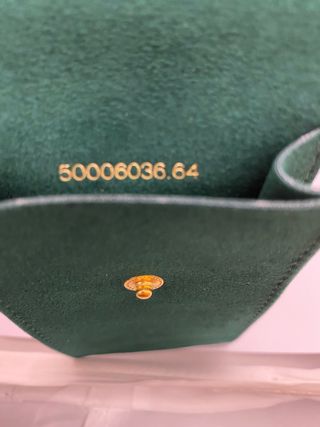 Funda Rolex verde nueva