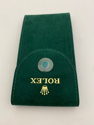 Funda Rolex verde nueva