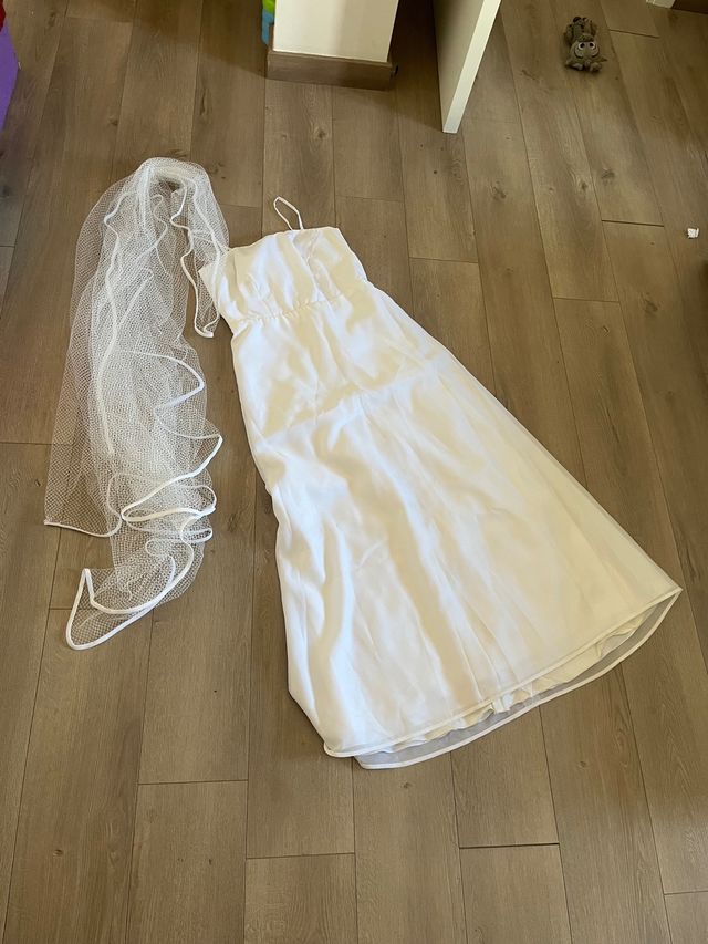 abito da sposa anni 70