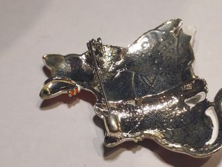 Broche y colgante para collar de 3 gatos 🐱 mujer