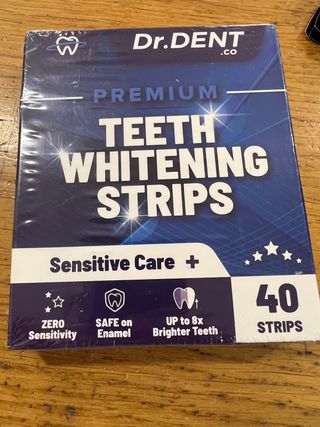 Tiras branqueadoras dentes branqueamento Dr.Dent