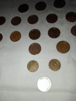 20 Monedas MARCOS Y PFENNIG ALEMANIA