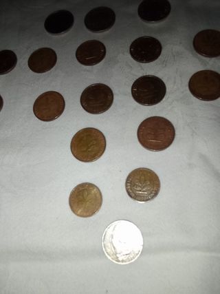 20 Monedas MARCOS Y PFENNIG ALEMANIA