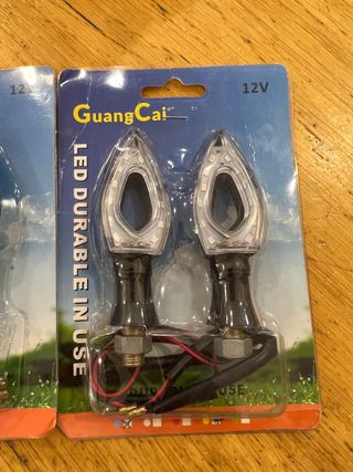 Led Luzes Piscas Moto mota - NOVO