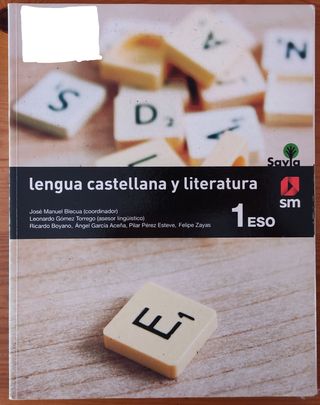 Libro Lengua 1° ESO SM