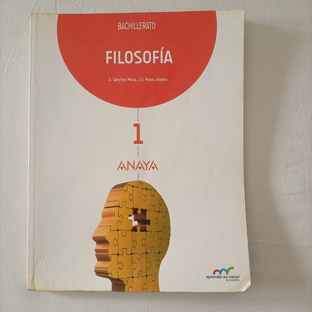 Filosofía, 1º Bachillerato