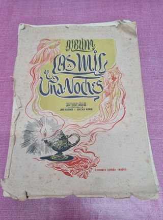 Antiguo Album de Cromos Las Mil y una Noches