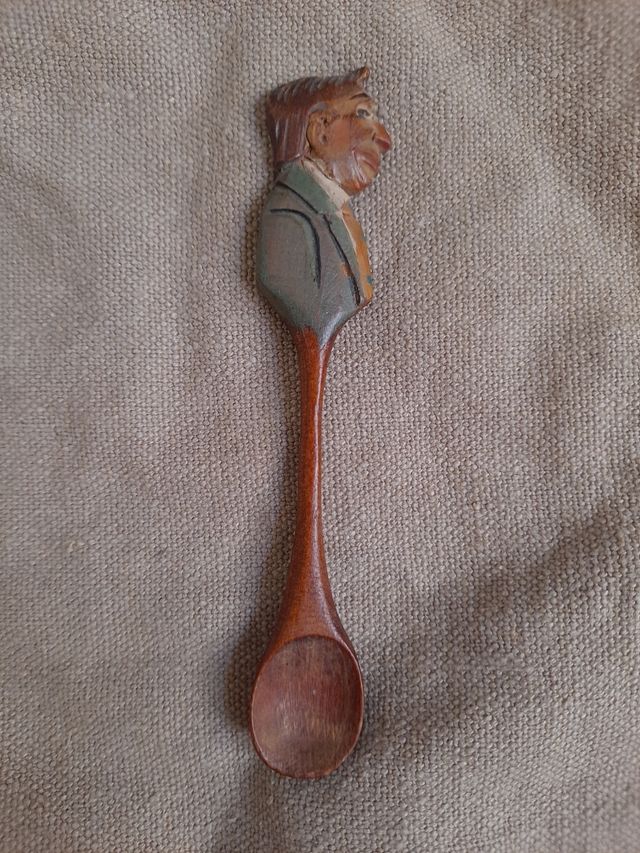 Frusta/cucchiaio intagliato Antic cullera