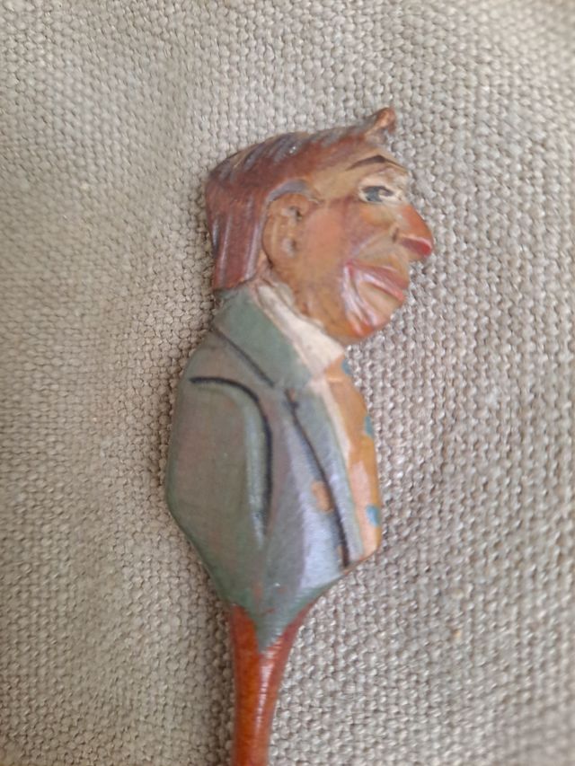 Frusta/cucchiaio intagliato Antic cullera