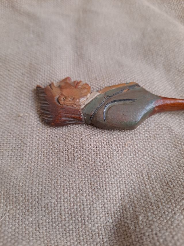 Frusta/cucchiaio intagliato Antic cullera