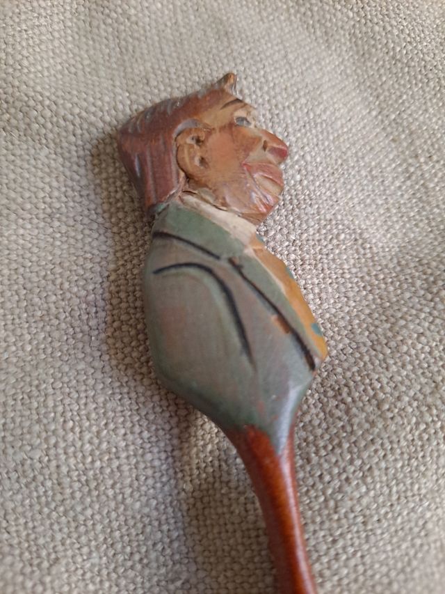 Frusta/cucchiaio intagliato Antic cullera