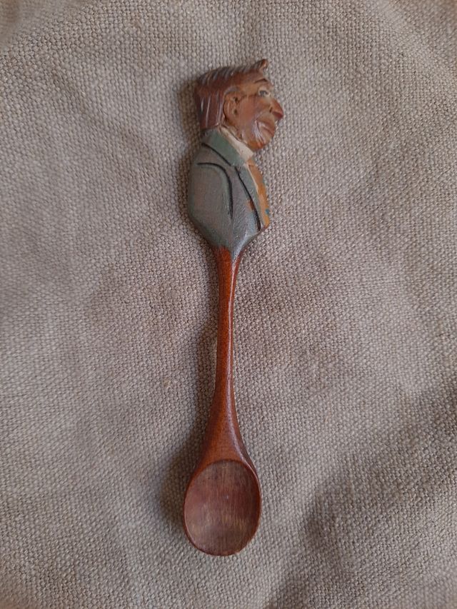 Frusta/cucchiaio intagliato Antic cullera