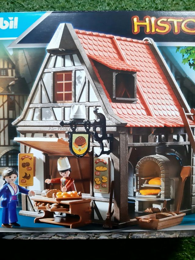Playmobil 70954 Panadería Medieval steck caja nuev
