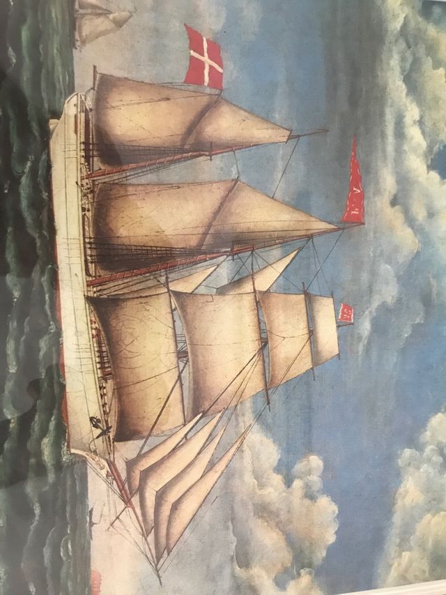 2 Cuadros de barcos de vela